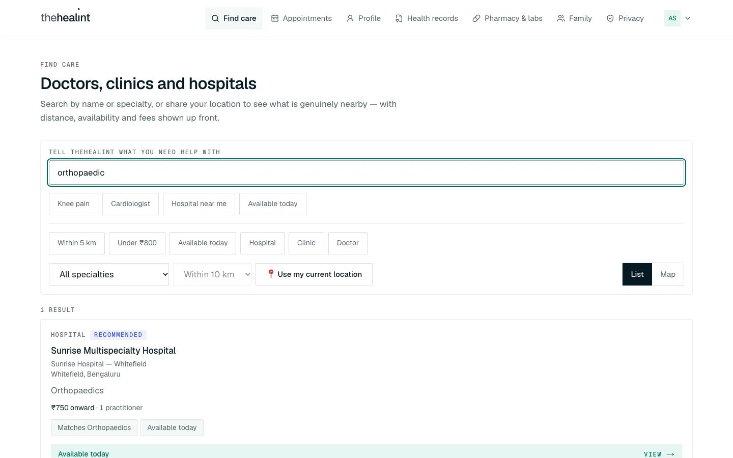 Search results for "orthopaedic"