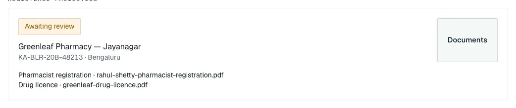 Awaiting review